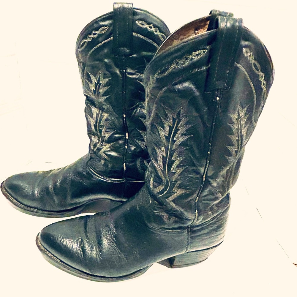 Tony Lama Men’s Western Rockabilly Cowboy Boots size 9.5